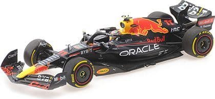 Minichamps 417 220511 Oracle Red Bull Racing RB18 Sergio Perez Miami GP 2022 1/43 Scale