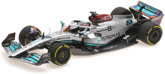 Minichamps 417 220563 Mercedes AMG Petronas George Russell F1 Team W13 E Performance Miami GP22