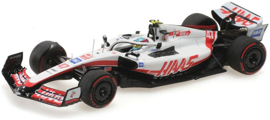 Minichamps 417 221047 Haas F1 Team VF-22 Mick Schumacher First Points British GP 2022 1/43 Scale