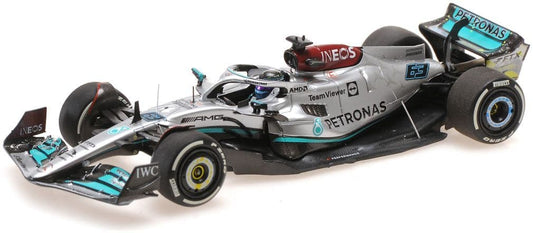 Minichamps 417 221063 Mercedes AMG Petronas F1 W13 E Performance George Russell British GP 2022