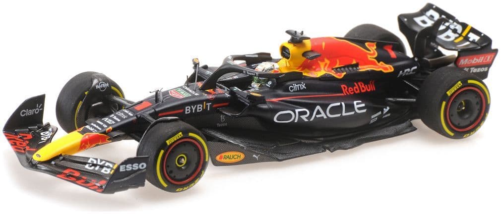 Minichamps 417 221201 Oracle Red Bull Racing RB18 Max Verstappen 1st French GP 2022 1/43 Scale