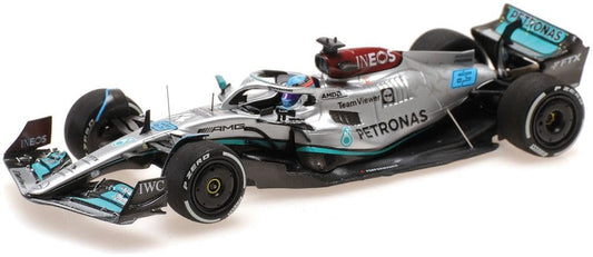 Minichamps 417 221263 Mercedes AMG Petronas F1 G. Russell FRA22 3rd French GP 2022 W13 E Perform