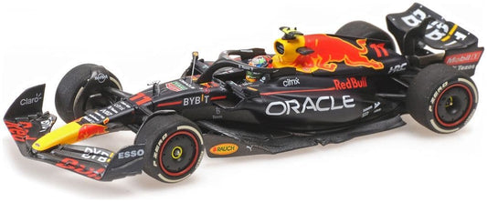 Minichamps 417 221411 Oracle Red Bull Racing RB18 Sergio Perez 2nd Belgian GP22 1/43 PRE ORDER