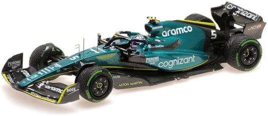 Minichamps 417 221805 Aston Martin Aramco Cognizant F1 AMR22 Sebastian Vettel Japanese GP22 1/43