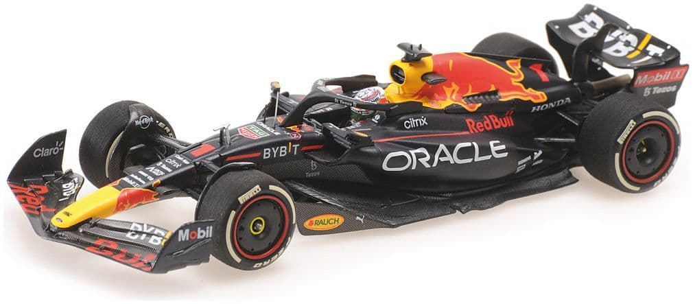 Minichamps 417 221901 Oracle Red Bull Racing RB18 Max Verstappen Winner Austin GP 2022 1/43