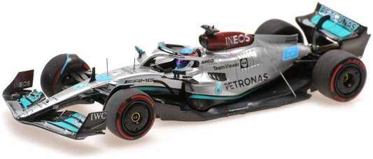Minichamps 417 222163 Mercedes AMG Petronas F1 W13 E Performance Russell 1st Win Brazilian GP22