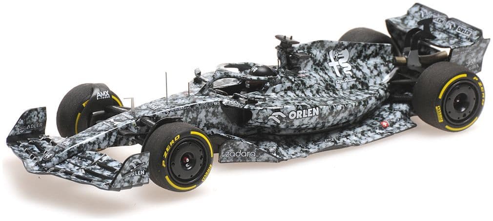 Minichamps 417 229924 Alfa Romeo F1 Team Orlen C42 Guanyu Zhou Testing Barcelona 2022 1/43