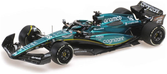 Minichamps 417 230118 Aston Martin Aramco Cognizant F1 AMR23 Lance Stroll 2023 1/43 PRE ORDER