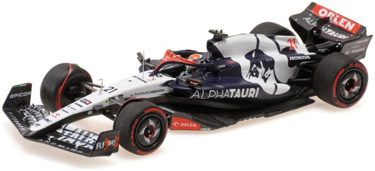 Minichamps 417 230121 Scuderia Alphatauri At04 Nyck De Vries 2023 1/43 Scale *PRE ORDER £ 99.99*