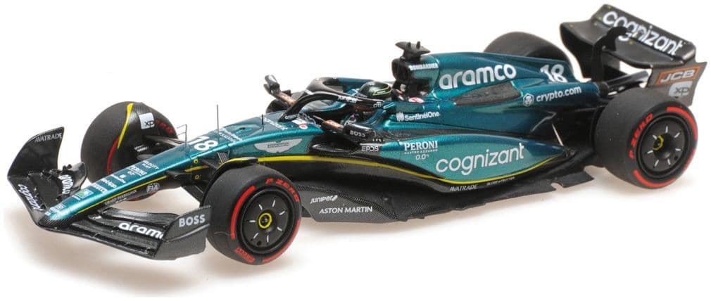Minichamps 417 230318 Aston Martin Aramco Cognizant F1 AMR23 Lance Stroll Australian GP 23 1/43