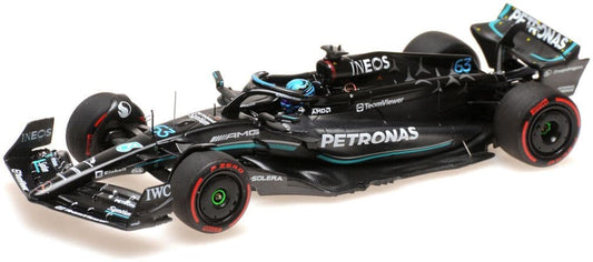 Minichamps 417 230863 Mercedes AMG Petronas F1 W14 E George Russell 3rd Spain 2023 1/43 Scale