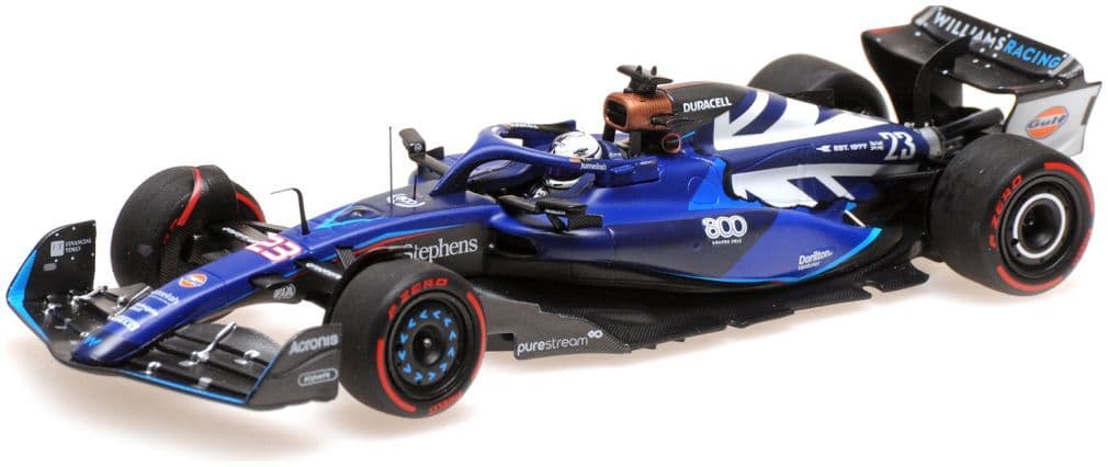 Minichamps 417 231123 Williams Racing FW45 Alexander Albon Williams 800th GP British GP 23 1/43