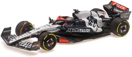 Minichamps 417 231203 Scuderia Alphatauri AT04 Daniel Ricciardo Hungarian GP 2023 1/43 PRE ORDER