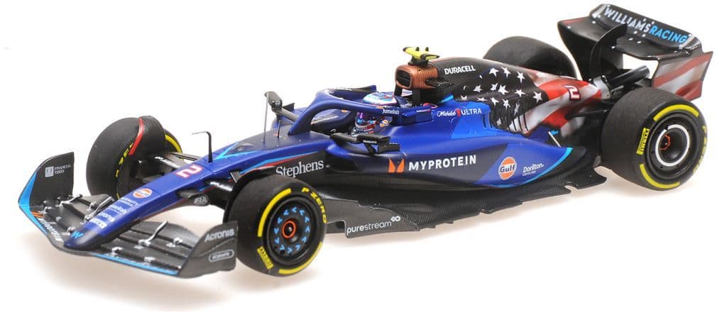 Minichamps 417 231902 Williams Racing FW45 Logan Sargeant Austin GP 2023 1/43 PRE ORDER £91.66
