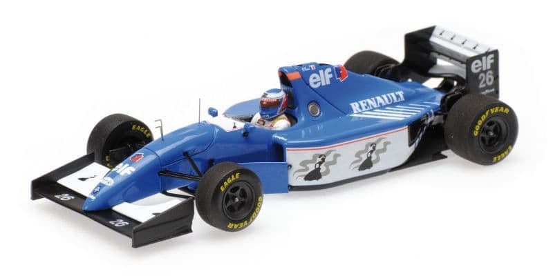Minichamps 417 940026 Ligier Renault JS39B Olivier Panis 1994 1/43 Scale