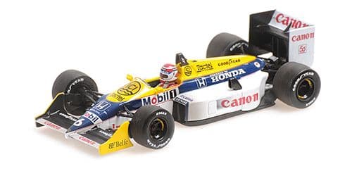 Minichamps 436 876606 Williams Honda FW11B Nelson Piquet World Champion 1987 Dirty Version