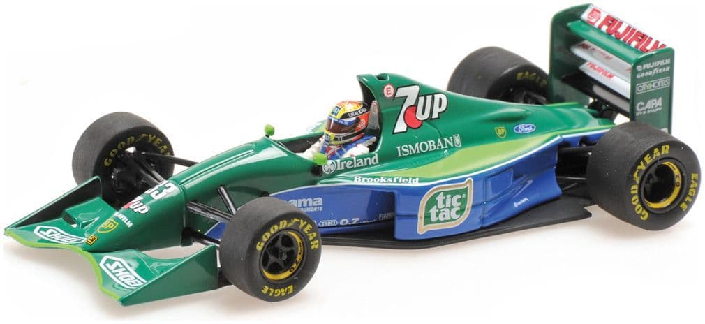 Minichamps 510 219133 Jordan Ford 191 Mick Schumacher Demo Run Silverstone July 2021 1/43 Scale