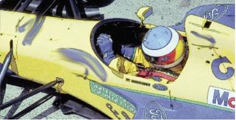 Minichamps 510 922019 Benetton Ford B191B Michael Schumacher 1st Podium Mexican GP 1992 1/18