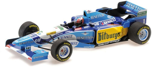 Minichamps 510 953201 Benetton Renault B195 Michael Schumacher Winner European GP 95 1/18 Scale