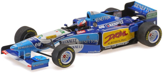 Minichamps 517 950701 Benetton Renault B195 Michael Schumacher Winner French GP 1995 1/43 Scale