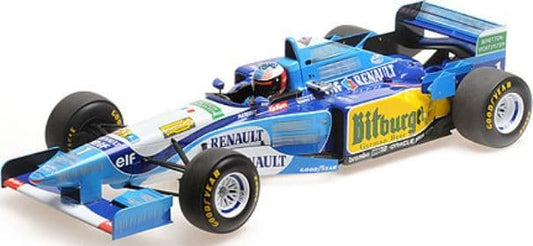 Minichamps 517 951201 Benetton Renault B195 Michael Schumacher World Champion 1995 1/12 Scale