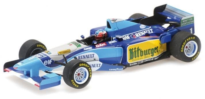 Minichamps 517 951501 Benetton Renault B195 Michael Schumacher Winner Pacific GP 1995 World Cham