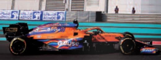 Minichamps 537 216603 McLaren F1 MCL35M Daniel Ricciardo Abu Dhabi GP 2021 1/43 PRE ORDER £91.66