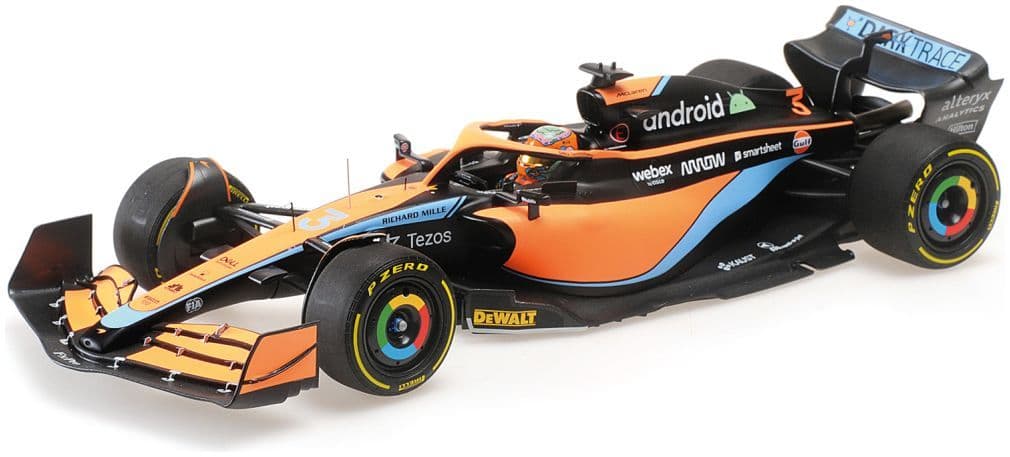 Minichamps 537 221803 McLaren F1 Team MCL36 Daniel Ricciardo Bahrain GP22 1/18 PRE ORDER £216.67