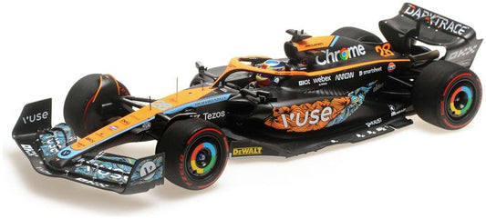 Minichamps 537 221828 McLaren F1 Team MCL36 Oscar Piastri Abu Dhabi Test 22 1/18 PRE ORDER