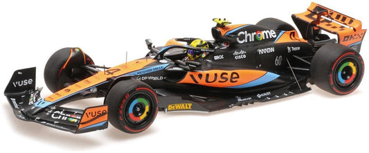 Minichamps 537 231804 McLaren F1 Team MCL60 Lando Norris 2023 1/18 Scale