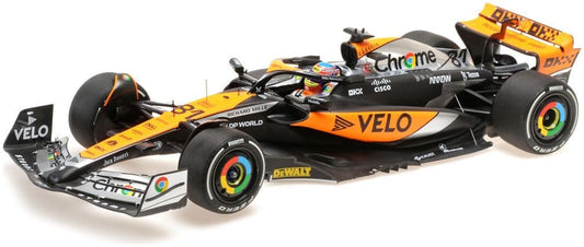 Minichamps 537 232981 McLaren F1 Team MCL60 Oscar Piastri British GP 2023 1/18 PRE ORDER £220.83