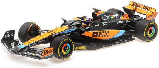 Minichamps 537 233081 McLaren F1 Team MCL60 Oscar Piastri Hungarian GP 2023 1/18 PRE ORDER