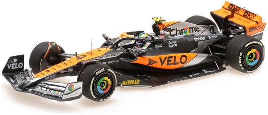 Minichamps 537 235404 McLaren F1 Team MCL60 Lando Norris 2nd British GP 2023 1/43 PRE ORDER