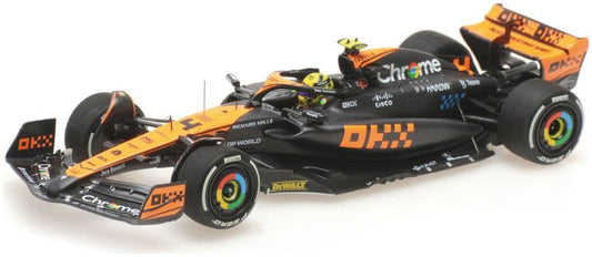 Minichamps 537 236004 McLaren F1 Team MCL60 L.Norris 2nd JAP 2023 1/43 Scale *PRE ORDER £ 91.66*