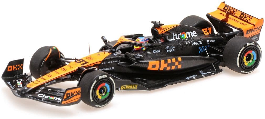 Minichamps 537 236081 McLaren F1 Team MCL60 O.Piastri 2nd JAP 2023 1/43 Scale PRE ORDER £ 91.66