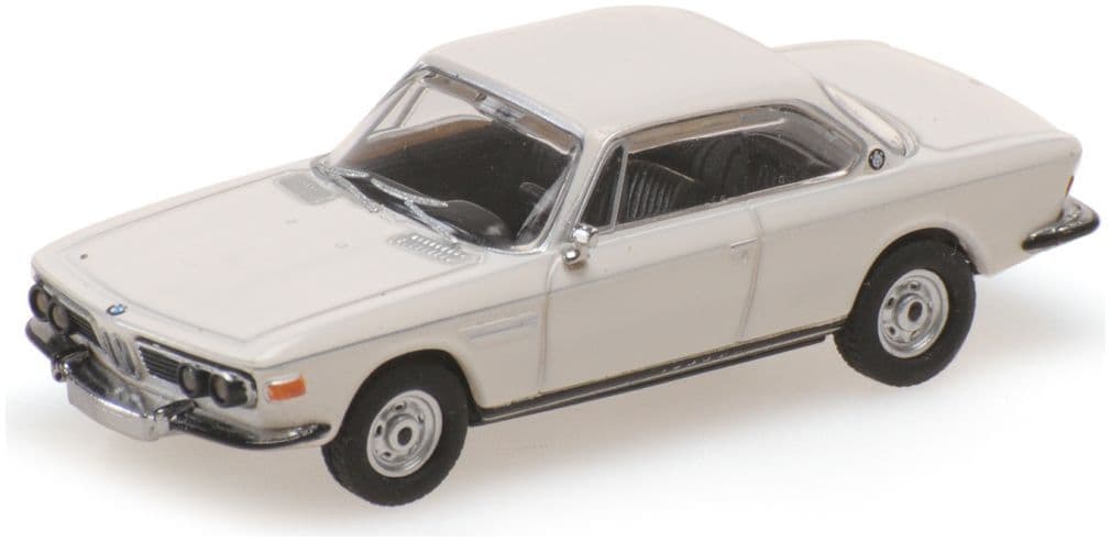 Minichamps 870 020024 BMW 2800 CS 1968 White 1/87 Scale *PRE ORDER £ 24.16*