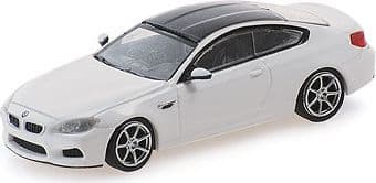Minichamps 870 027300 BMW M6 Coupe- 2015, White 1/87 Scale