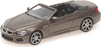 Minichamps 870 027331 BMW M6 Cabrio, 2015, Grey 1/87 Scale