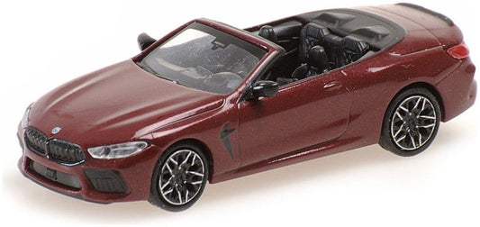 Minichamps 870 029034 BMW 8-Series Cabriolet 2019 Red Metallic 1/87 Scale *PRE ORDER £ 24.16*