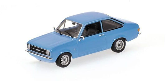 Minichamps 870 080060 Ford Escort 4-Door 1975 Blue Metallic 1/87 Scale *PRE ORDER £ 24.16*