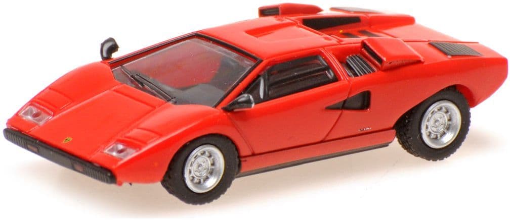 Minichamps 870 103120 Lamborghini Countach LP400 1974 Red 1/87 Scale *PRE ORDER £ 24.16*