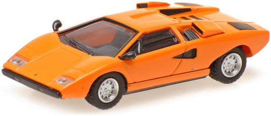 Minichamps 870 103124 Lamborghini Countach LP400 1974 Orange 1/87 Scale *PRE ORDER £ 24.16*