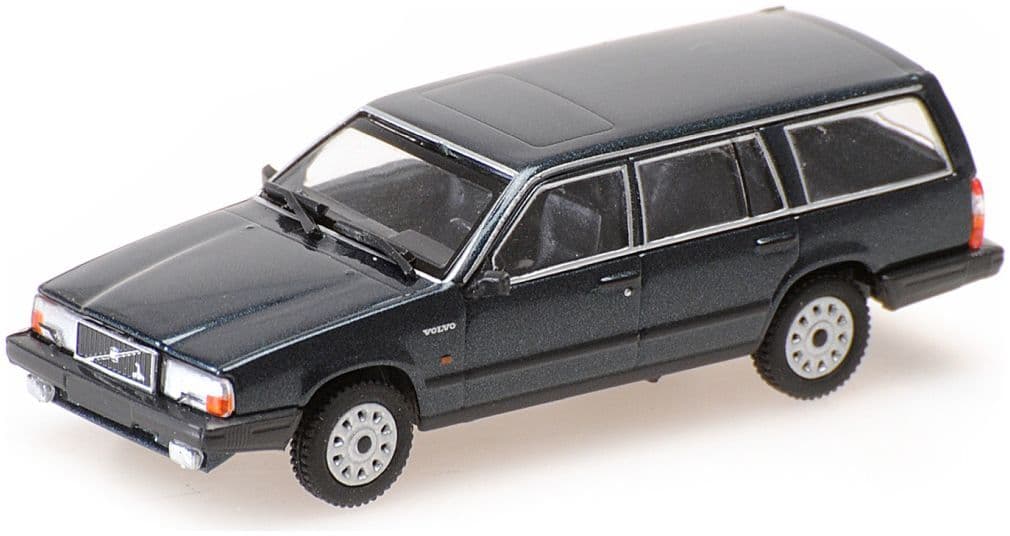 Minichamps 870 171712 Volvo 740 GL Break 1986 Dark Green Metallic 1/87 Scale *PRE ORDER £ 24.16*
