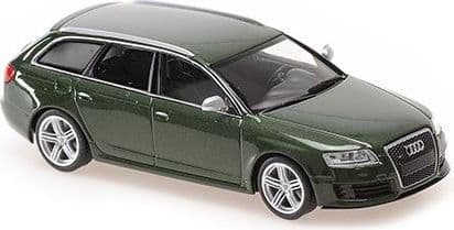 Minichamps 940 017210 Audi RS 6 Avant 2007 Green Metallic 1/43 Scale