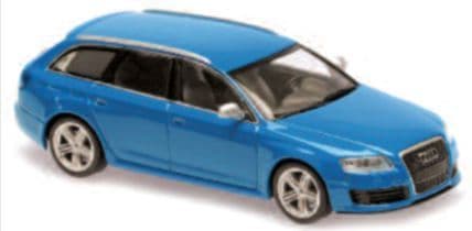 Minichamps 940 017211 Audi RS 6 Avant 2007 Blue Metallic 1/43 Scale