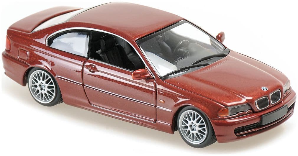 Minichamps 940 028320 BMW 3ER Coupe (E46) 1999 Red Metallic 1/43 Scale *PRE ORDER £ 37.49*
