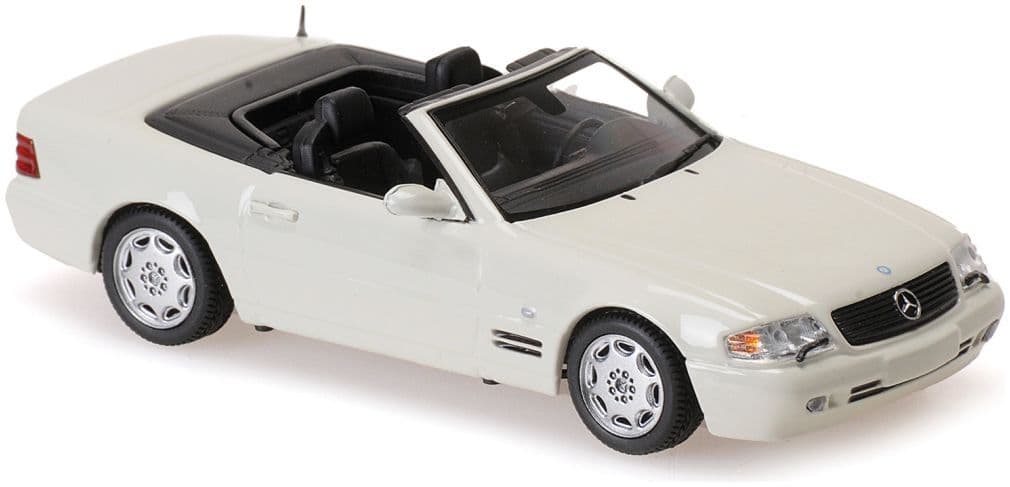 Minichamps 940 033032 Mercedes Benz SL-Class (R129) 1999 White 1/43 Scale *PRE ORDER £ 37.49*