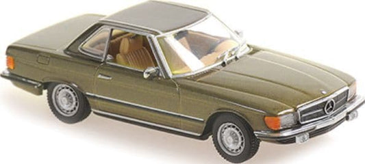 Minichamps 940 033450 Mercedes Benz 350 SL Cabriolet Hardtop (R107) 1974 Gold 1/43 PRE ORDER