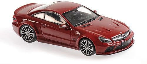 Minichamps 940 038221 Mercedes SL65 AMG Black Series (R230) Dark Red 2009 1/43 Scale