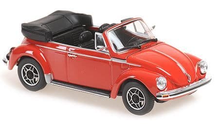 Minichamps 940 055131 Volkswagen 1303 Cabriolet 1979 Red 1/43 Scale